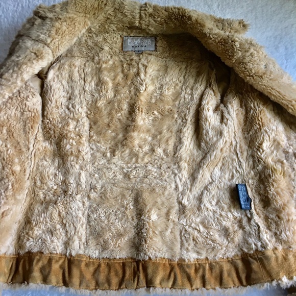 Wilson Leather Suede Jacket with Furr - Picture 4 of 8